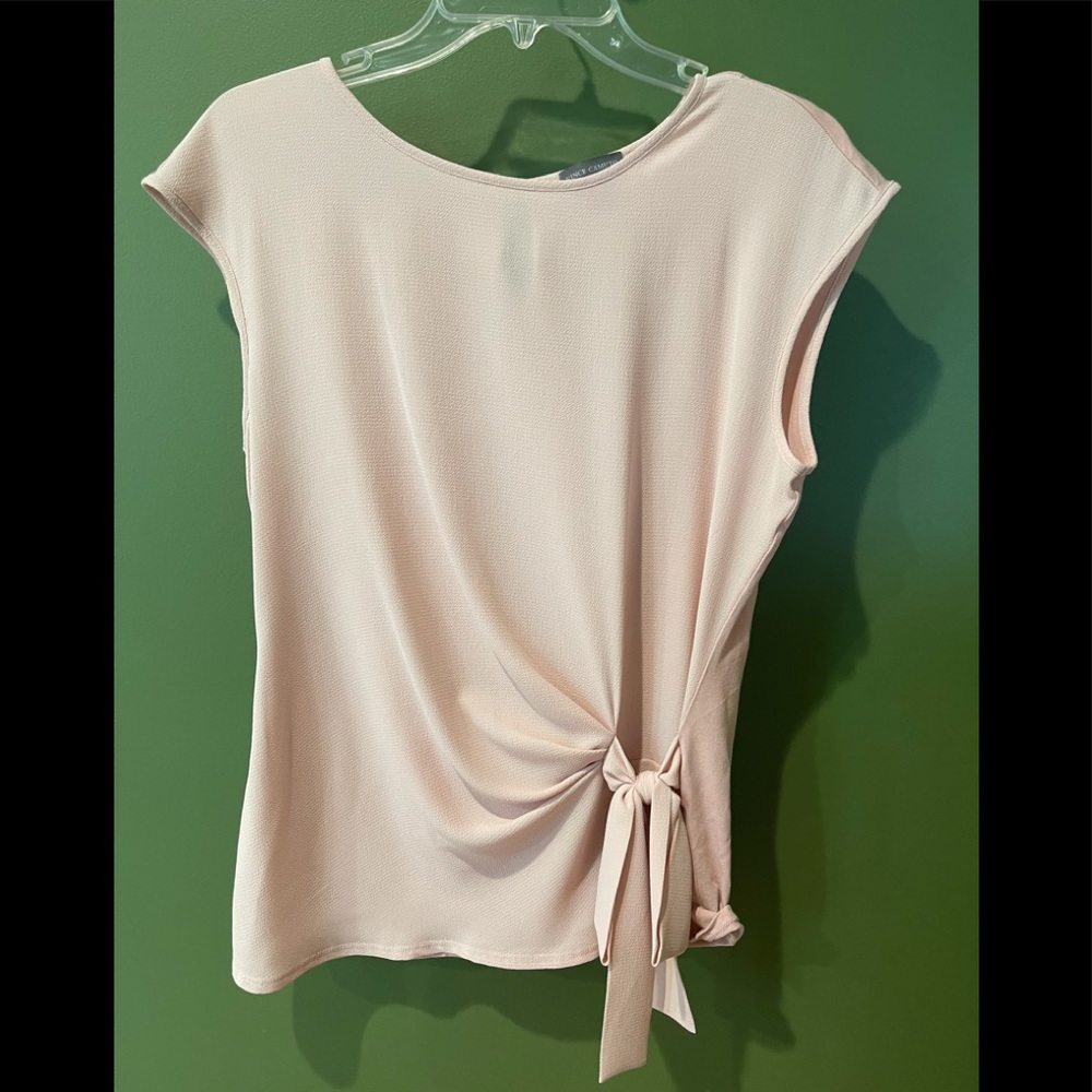 Vince Camuto Petite Side Tie Cap Sleeve Top, NWOT